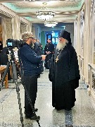 Наместник на собрании ответственных за работу с монастырями в епархиях